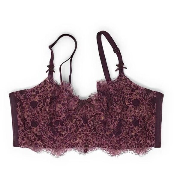 Victoria's Secret Other - Victoria's Secret Dream Angels Push Up Without Padding Longline Bra Sz 34D